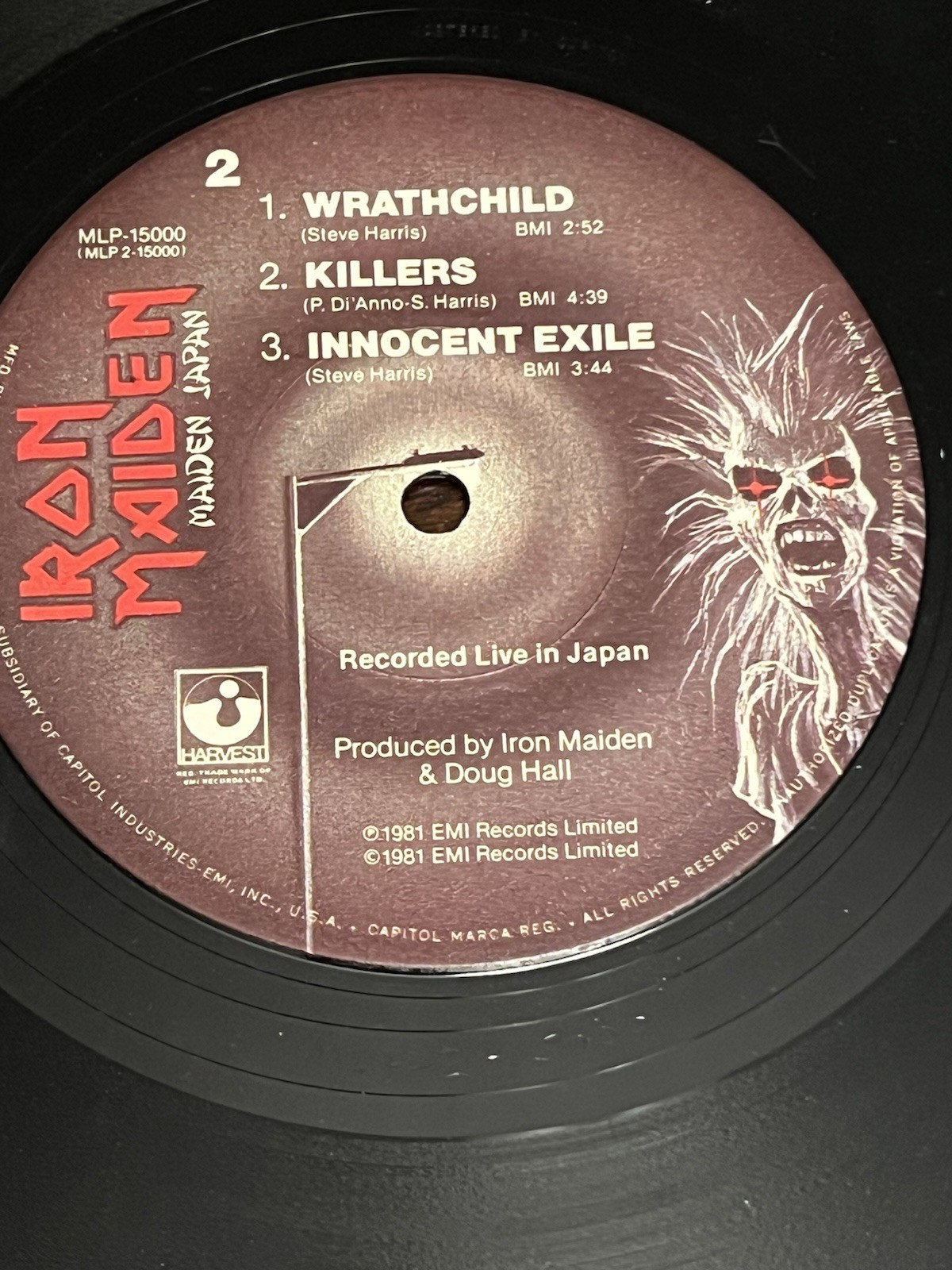 Iron Maiden Original Album Lot X 4!!!