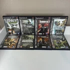 Tom Clancy’s Ps2 Game Lot (8) Ghost Recon, Splinter Cell, Rainbow Six 3 CIB