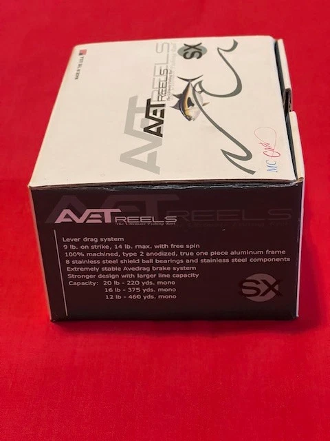 New Avet SXJ MC "Magic Cast" 5.3 Lever Drag Reel- rare gold LEFT HAND RETRIEVE - Image 3 of 4