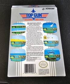 Top Gun: The Second Mission (Nintendo NES, 1989) Complete In Box