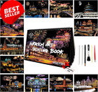 Scratch Art Book for Adults&Kids-Landmark Building Scratch Art|Scratch Painting