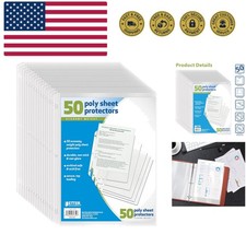 Better Office Sheet Protectors, 50 Pack