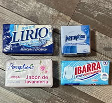 Lirio/Perceptions/Ibarra Laundry Soap Bar Citronella Rose 4 Pack Stain Remover