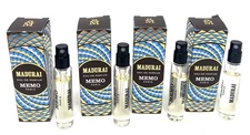 Memo Paris MADURAI X 4  EDP Travel Size Spray 0.17 fl oz / 5 ml Each Total 20ml