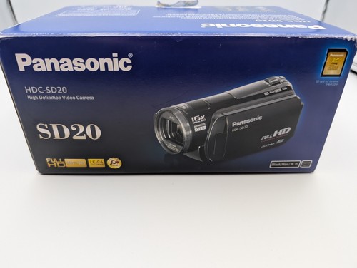 VIDEOCAMERA PANASONIC HDC-SD20 BOXATA HD DIGITALE ALTA DEFINIZIONE VIDEO CAM Funzionante - Foto 12 di 15