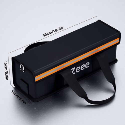 E-Bike Akku Tasche Feuerfeste Explosionsgeschützte Tasche Lipo Safe Bag für g... - Bild 3 von 9