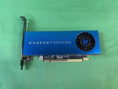 AMD Radeon Pro WX 3200 4GB GDDR5 Graphics Card x4 Mini DisplayPort