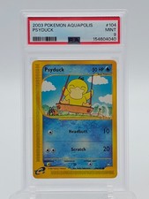 PSYDUCK 2003 POKEMON AQUAPOLIS 104/147 COMMON PSA 9 B Q7872