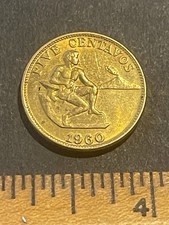 Philippines 5 Centavos 1960 X2826