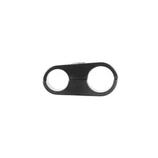 Redhorse Performance Hose Separator 730-06-06-2; 2 x -06AN, Black Aluminum