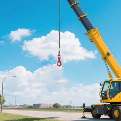 Cable Wire Rope Winch Cable Rope w/ Swivel Self-locking Hook 2000kg/4409.25 lbs - Picture 5 of 16