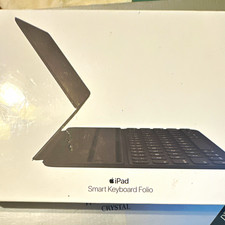Apple iPad Smart Keyboard Folio Black Keyboard Case w/ Integrated Stand