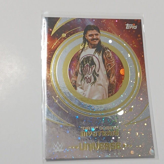 Topps Universe WWE Dominik Mysterio "Dirty" #18 Hologram RAW