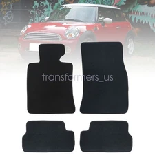 2006-2014 For Mini Cooper R56 Front & Rear Replacement Floor Mats Carpet Velour