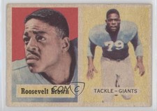 1957 Topps Rosey Brown Roosevelt Brown #11 HOF 0ha3