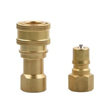 1 Set 1/4" Quick Disconnect Coupler Valve Up to 160  DIY for Water Pump