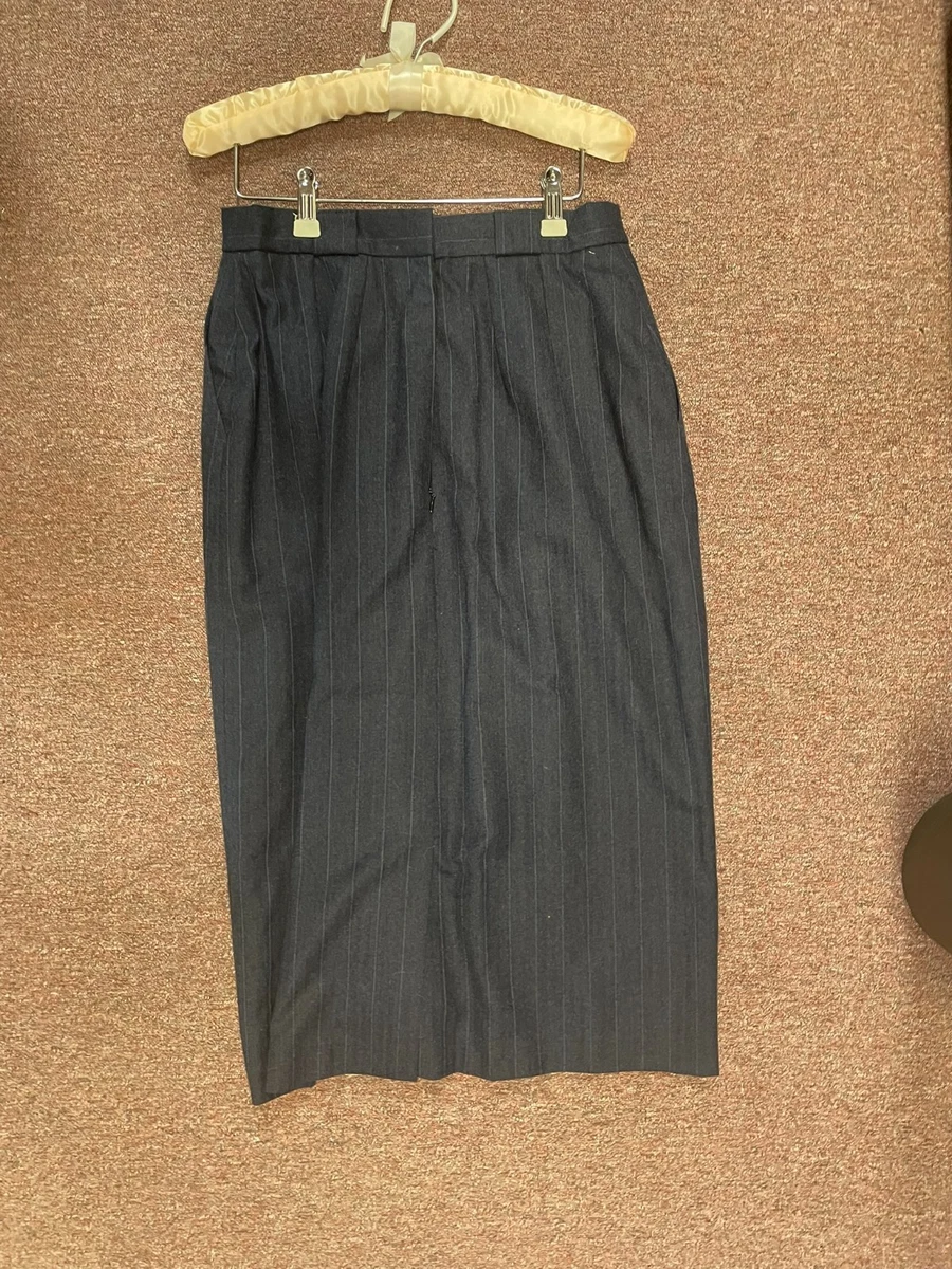 Traje Burberrys DE COLECCIÓN talla 14 2 piezas chaqueta falda años 80 Burberry