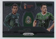 2018 Panini Prizm World Cup Connections Giovani Dos Santos Javier Hernandez 0vj4