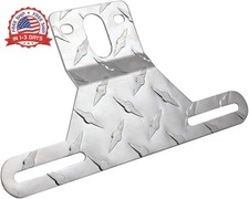 Aluminum Trailer License Plate Light Bracket License Plate Bracket for Mounting