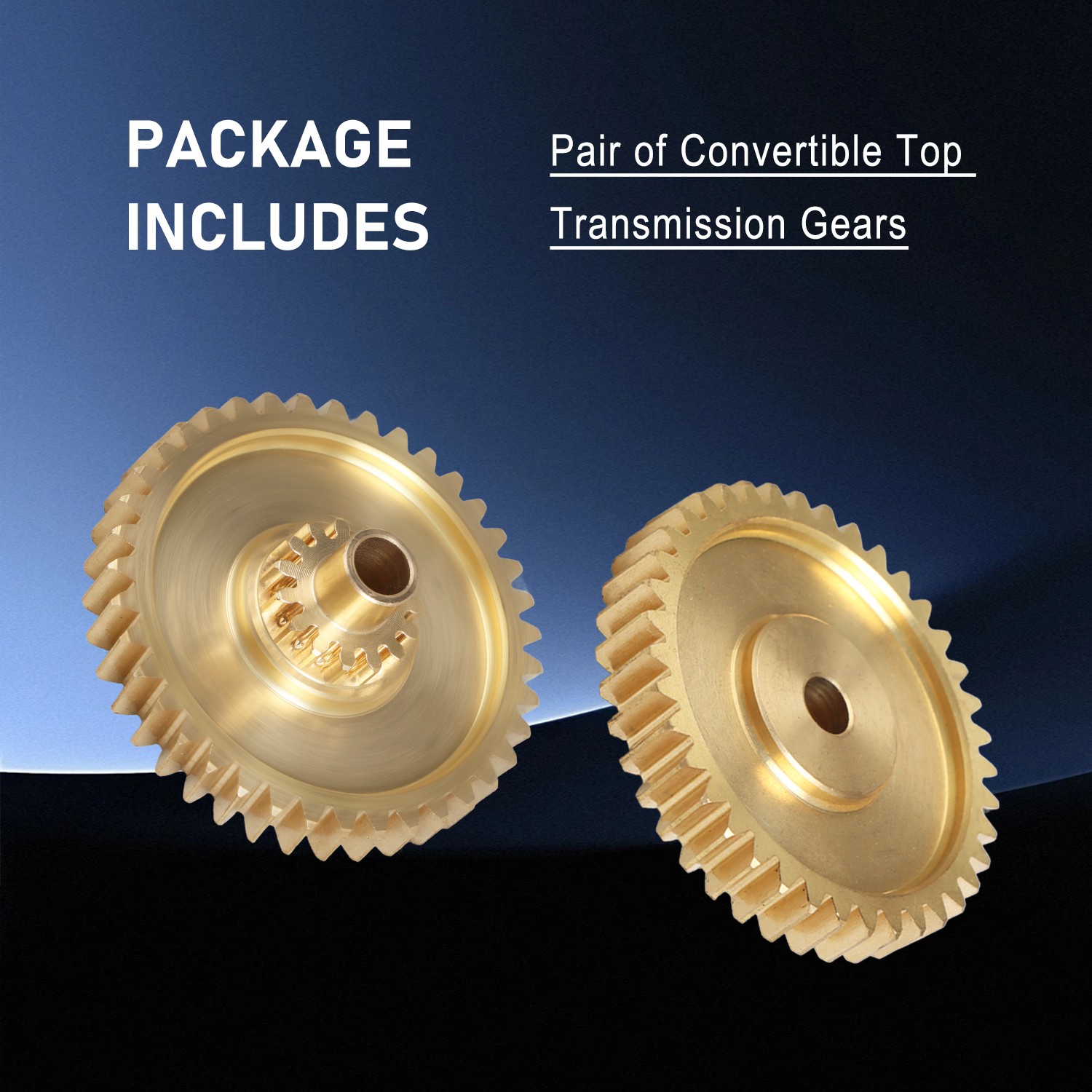 L & R 2 Convertible Top Transmission Gears for Porsche Boxster 97-12 98756118001