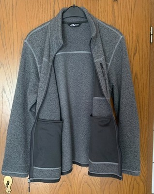 The North Face Fleecejacke Gr. XL / Modell Gordon Lyons Jacke / grau