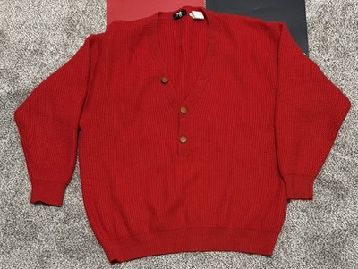 Vintage Red Valentino XL Sweater! Excellent Condition! Made In Italy   