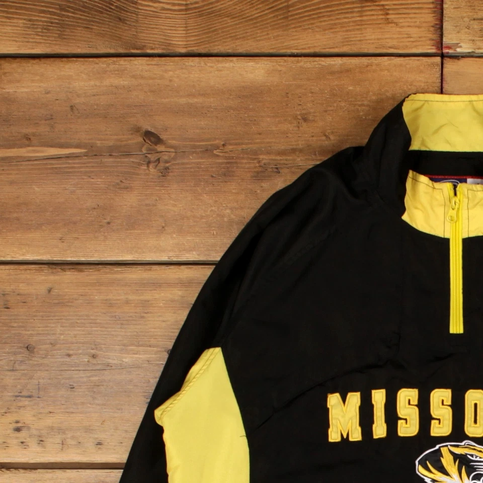 Chaqueta cortavientos vintage Cadre L Missouri negra Foto 4 de 4