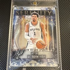 Topps 2025-26 Chrome Victor Wembanyama Serenity SY-1 San Antonio Spurs NBA