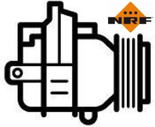 NRF 32197 Kompressor für Klimaanlage Klimakompressor Kompressor Klima für Opel 