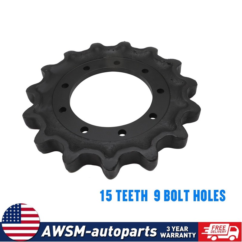 V0511-21110 Drive Sprocket 15 Teeth For Kubota SVL75 75C SVL75-2 SVL75-2C