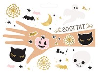 TemporäRe Tattoos Grusel Motiv TäTowierung Zum Aufkleben Auf Die Haut Tattoo