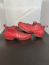 Nike Foamposite Gym Red Size 9 Beaters 100% Authentic