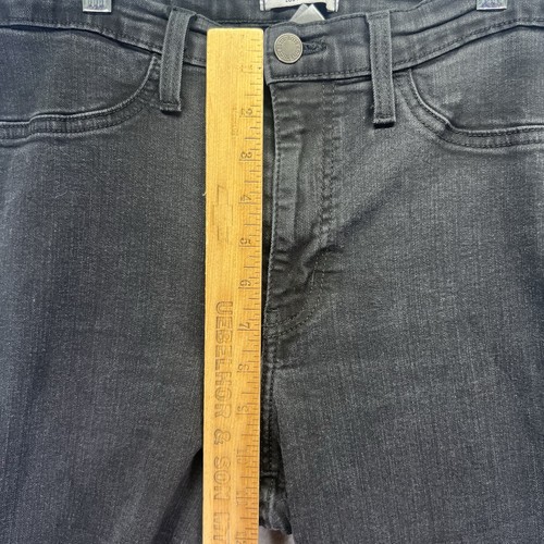 Pantalones de mezclilla Judy Blue para mujer 11 30 negros súper acampanados elásticos deshilachados - Imagen 6 de 9