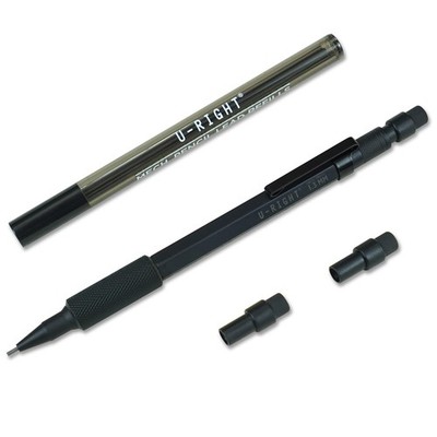 1.3 mm Black Weatherproof Mechanical Pencil for All-Weather Writing Drafting