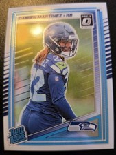 2025 Panini Donruss Optic Football Damien Martinez Rated Rookie #298 Seahawks