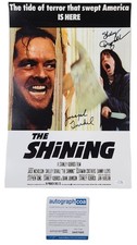 Shelley Duvall Joe Turkel Autographed The Shining 12x18 Photo Poster ACOA