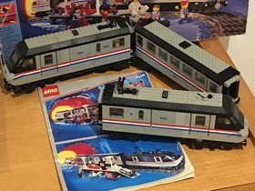 Lego 4558 Metroliner - 100% Complete with Box and Instructions