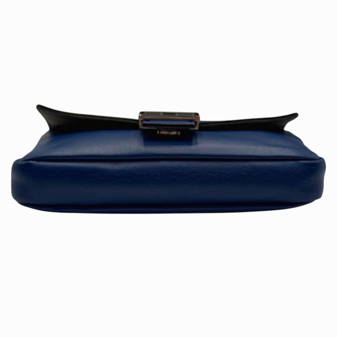 6210 Beautiful Fendi Micro Bucket 2-way Mini Shoulder Bag, Blue thumbnail 9