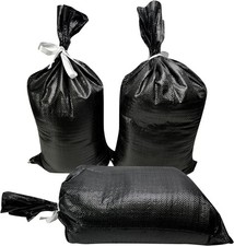 Empty Sandbags for Hurricane Flooding - UV Protected, Military Grade, 14" x 26"