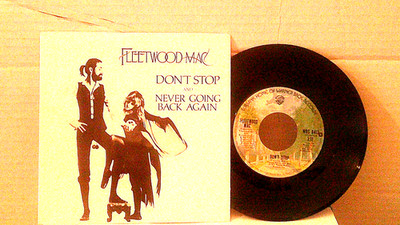 Fleetwood Mac,WB,''Don't Stop''US,7''45 with P/S, 1977 classic hit blues rock,Mint