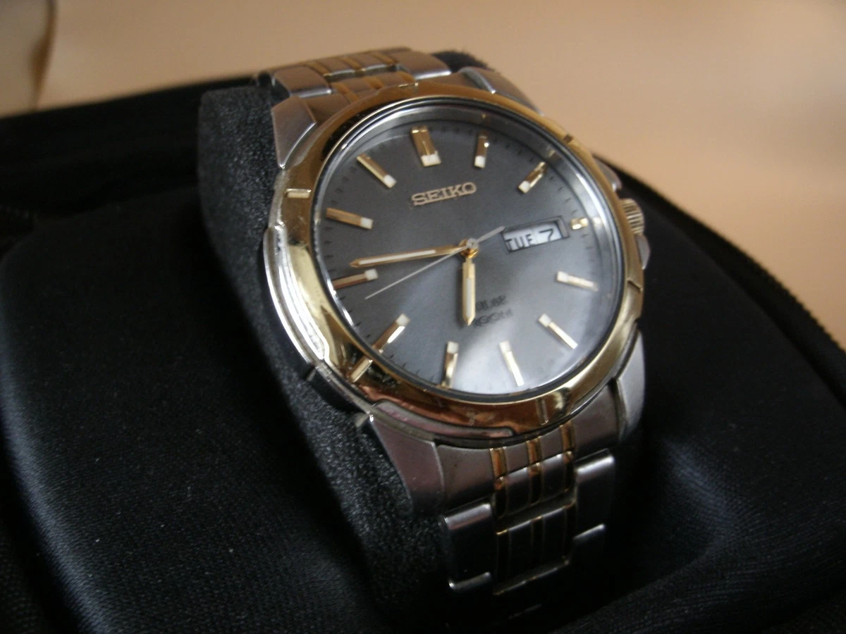 Seiko Solar Men 100 m (10 ATM) Water Resistance Wristwatches for