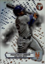 2023 Topps Pristine Refractor #116 Francisco Lindor New York Mets