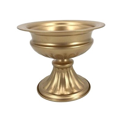 Blumentopf aus Metall, Blumenvase im europäischen Stil, Gesteck von