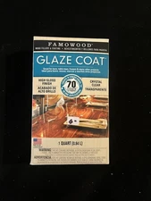 Famowood Glaze Coat 1 Quart High Gloss NEW and Sealed Containers