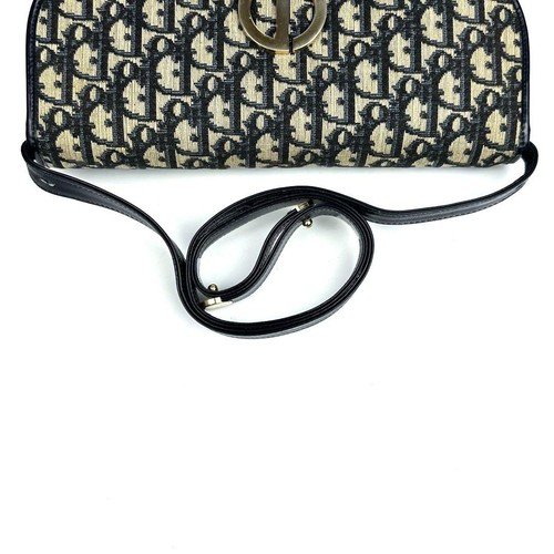 Bolso de Hombro Christian Dior Trotter CD Herrajes Lona Cuero de Japón - Imagen 20 de 24