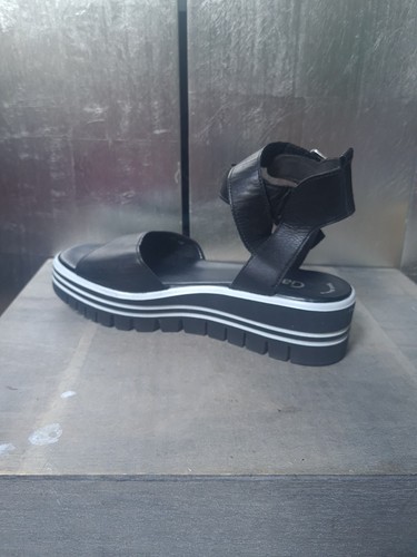 Neuwertige GABOR Plateausandalen Gr 37,5 (4,5) Sandaletten Schuhe schwarz #1737 - Bild 6 von 14