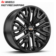 22 Wheels Rims Fits Cadillac Escalade 1999-2026 22x9 28mm Gloss Black 22 Wheels Rims Fits Cadillac Escalade 1999-2026 22x9 28mm Gloss Black