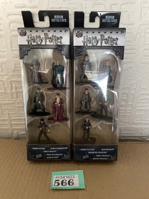 Konvolut zwei Harry Potter Nano Metallfiguren 5 Stück Figuren Sammler Sets.