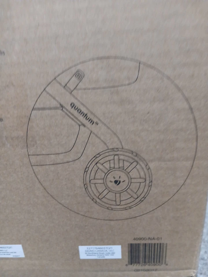 Diono Quantum Air Filled Rear Tires Stroller Black 2 Pack NIB - Image 4 of 4