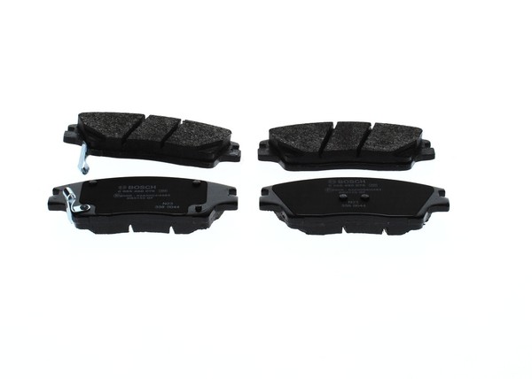Bosch 0 986 460 076 Bremsbelagsatz, Scheibenbremse For Hyundai Hyundai (Beijing)-image